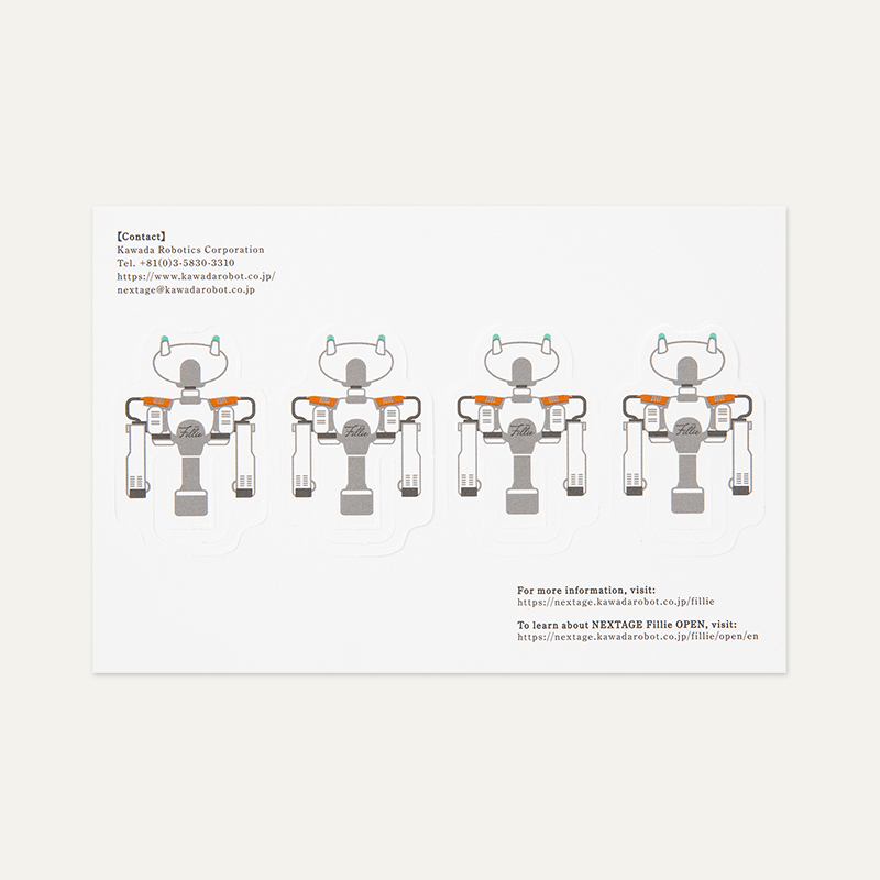 制作事例】BtoBノベルティ 日本製のMDノート＆紙クリップ（ロボットの