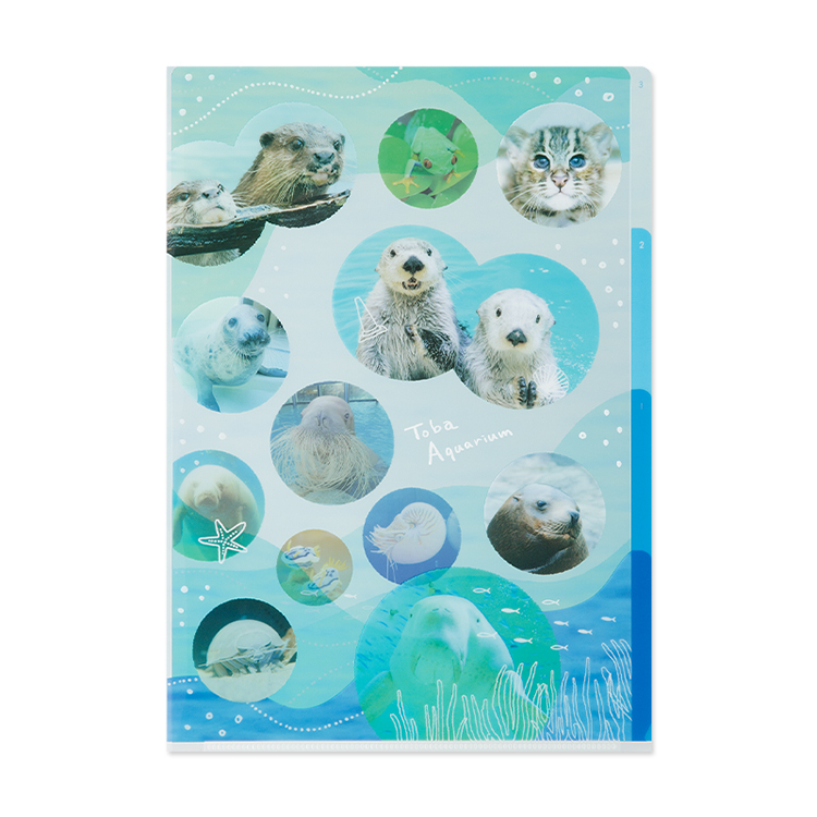 3ポケットクリアホルダー